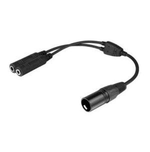 HS Adapter – Dual GA Plug to XLR5 (Airbus)
