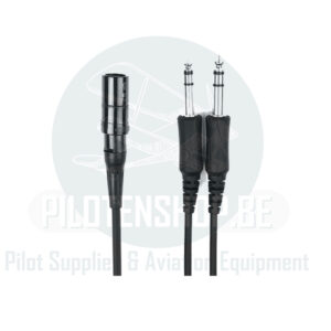 HS Adapter - 6 Pin Lemo to Dual GA Plug Adapter