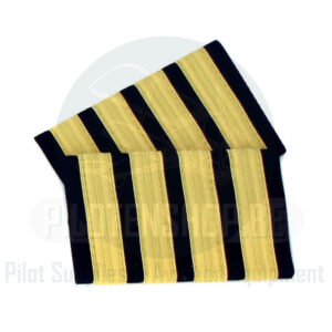 Four Bar Gold Epaulettes